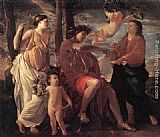 The Inspiration of the Poet by Nicolas Poussin